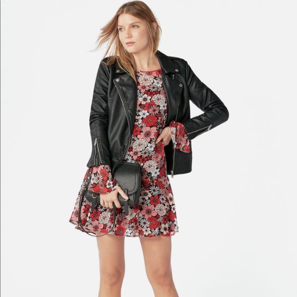 🅽🅴🆆 JustFab Classic Moto Jacket